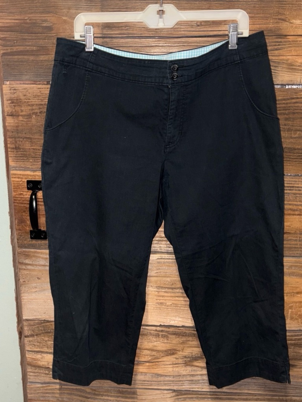 Columbia PFG Black Capri Casual Pants
